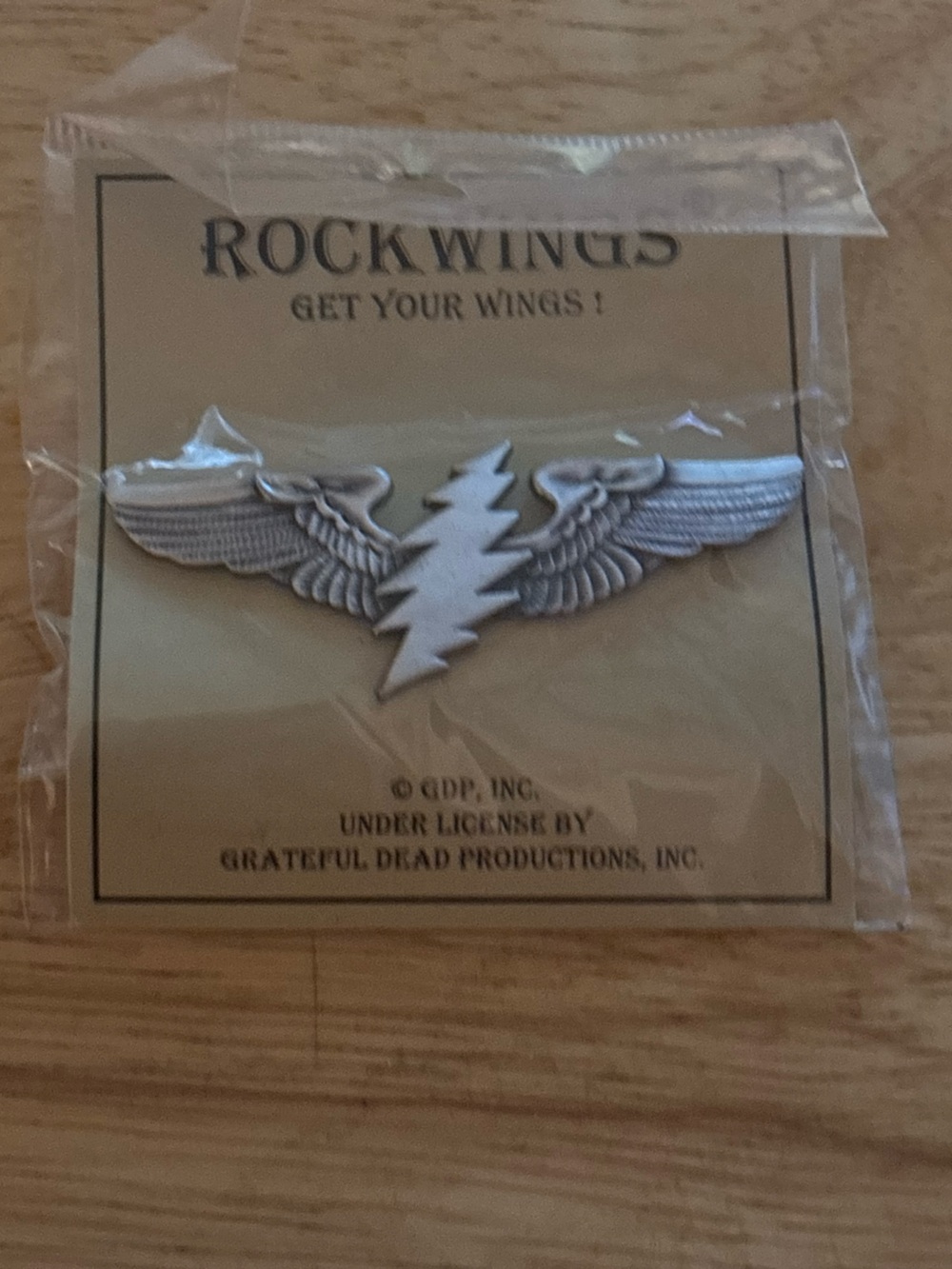 Rock Wings were often gifted as "earned" items passed to dedicated Deadheads. - Picture 4 of 4